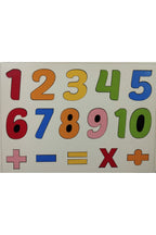 Ahşap Rakam Puzzle Oyunu Öğretici Oyunlar