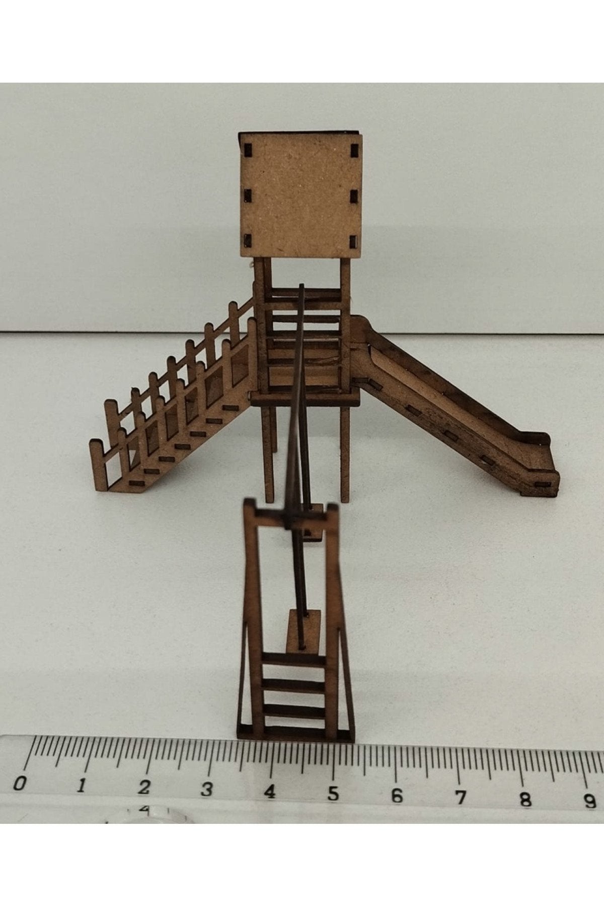 maket oyun parkı 1:50 ölçek