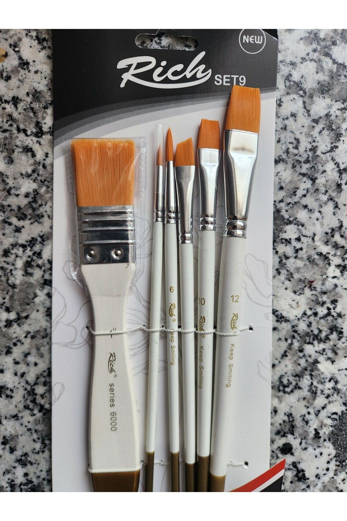 Keep Smile 6'lı Zemin Fırçalı Set 9