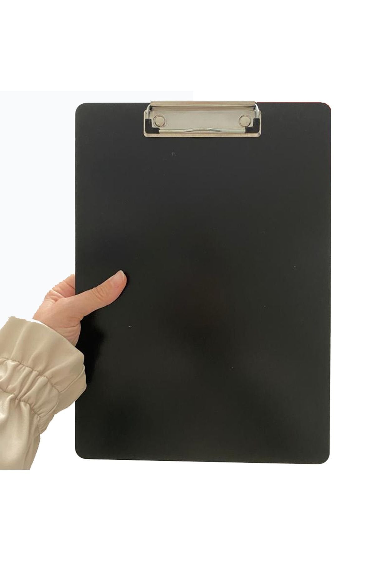 ahşap Sekreterlik A4 Kağıt Tutucu Dosya Sekreterlik Notluk siyah