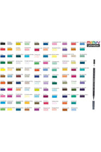 1800 Doubler Çift Uçlu Bir Tarafı Fırça Kalem Brilliant Yellow 43