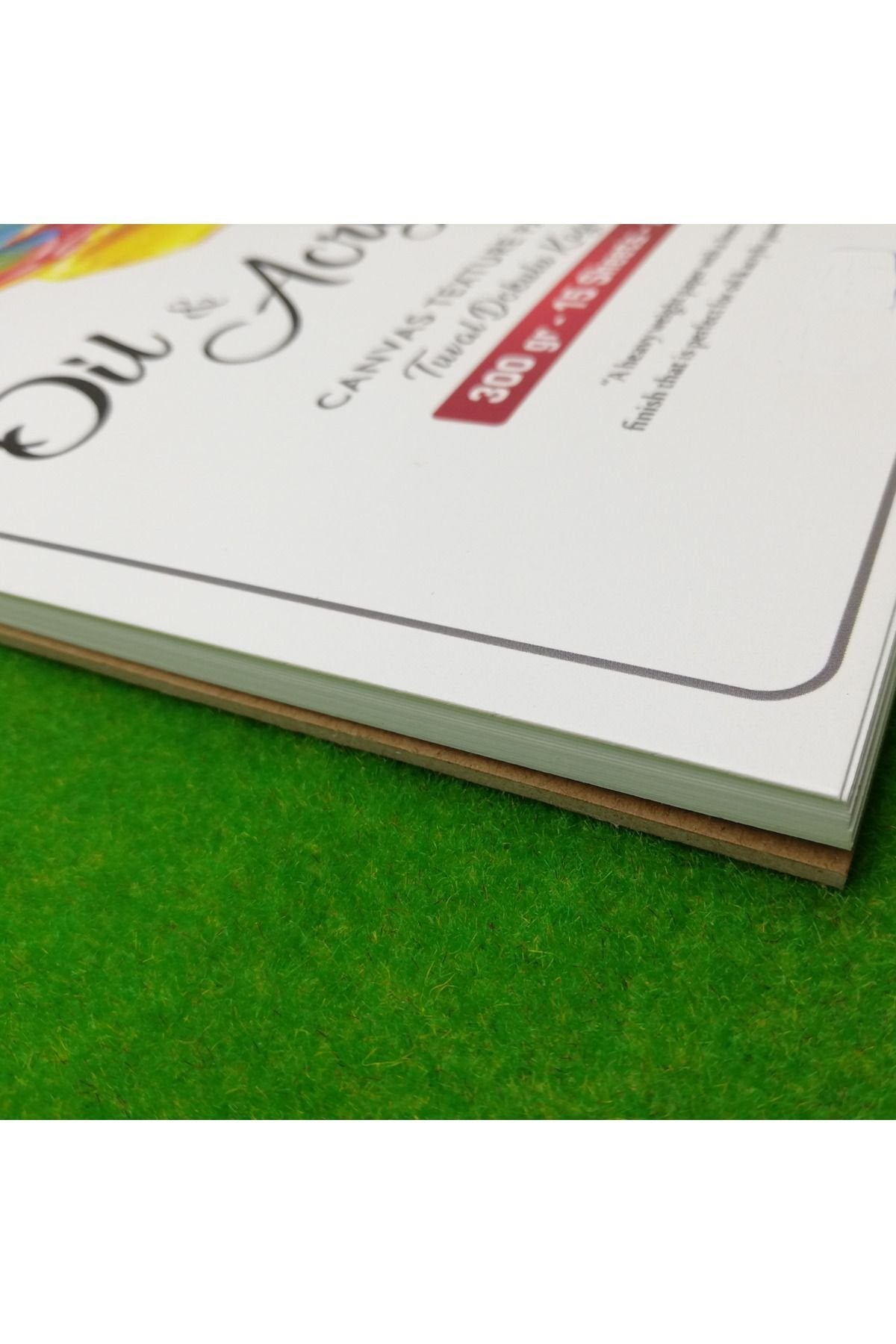 yağlı boya ve akrilik boya defteri  300 gr A3