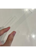 5 adet 1,5cm Şeffaf Pleksi çubuk kalınlık 3mm uzunluk 10cm Cam Görünümlü Pleksi Akrilik Mika