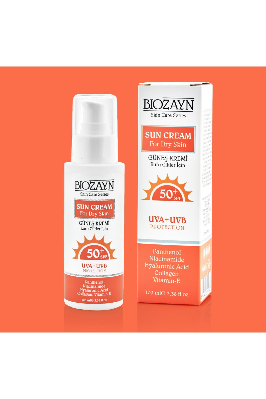 Güneş Kremi 50+Spf Yüksek Koruma (Kuru Cilt Tipi)