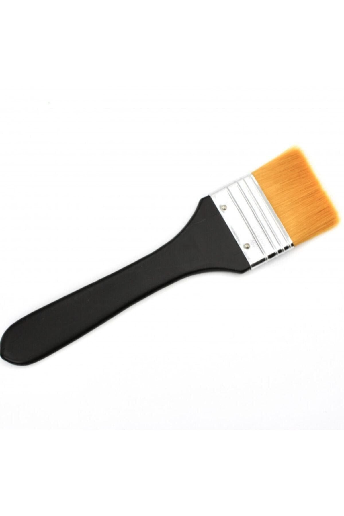2000 Serisi No:2 Sarı Sentetik, Siyah Saplı Zemin Fırçası