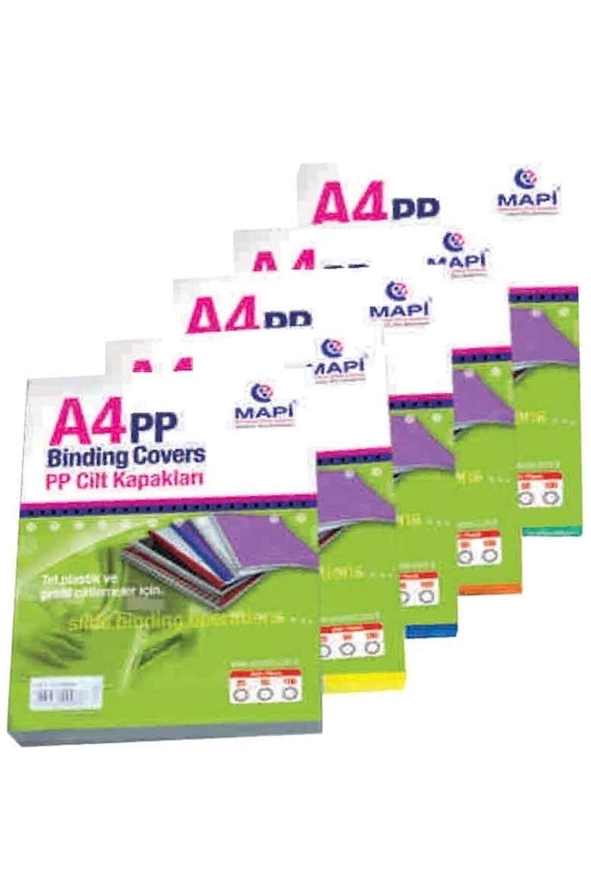 Cilt Kapağı 350 Mikron A4 Buzlu Şeffaf 50 Li Paket