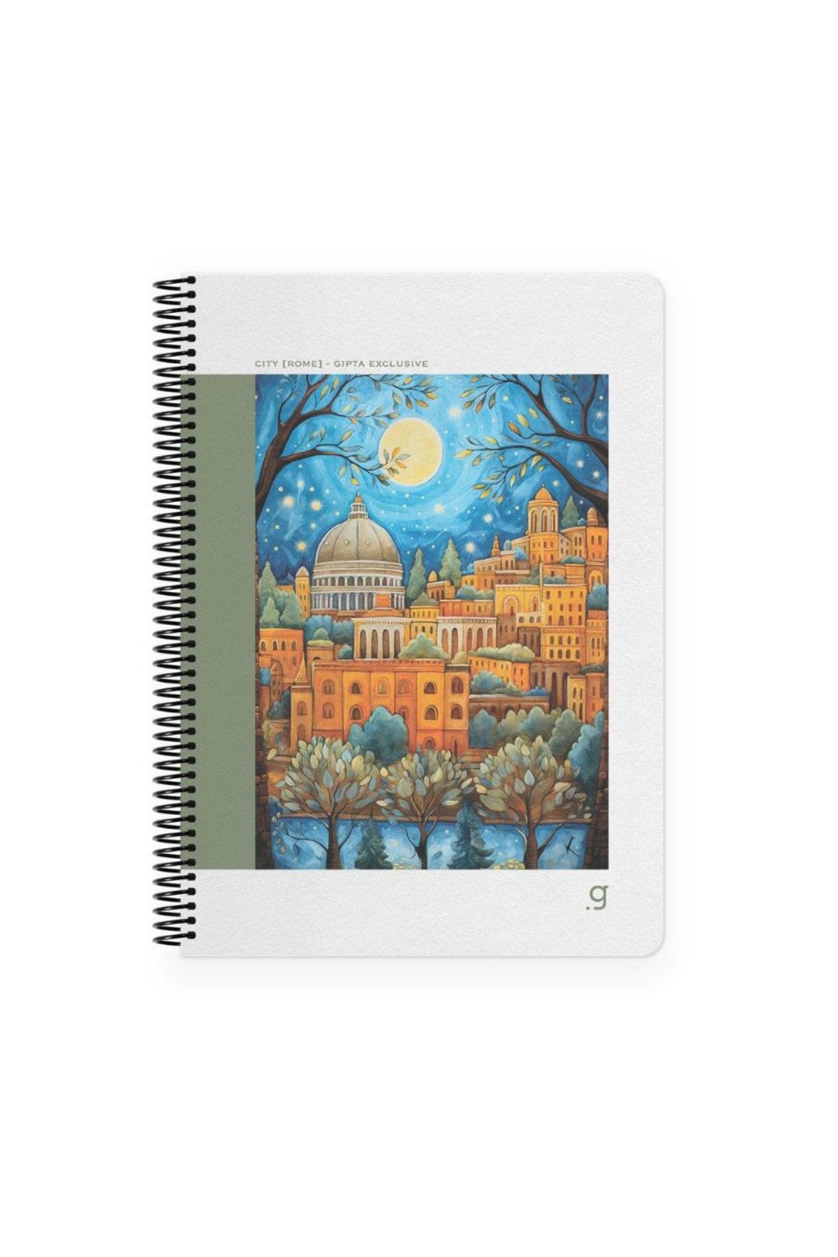 DEFTER 17X24 80 YAPRAK KARELİ SPİRALLİ SERT KAPAK GIPTA CITY (7255)