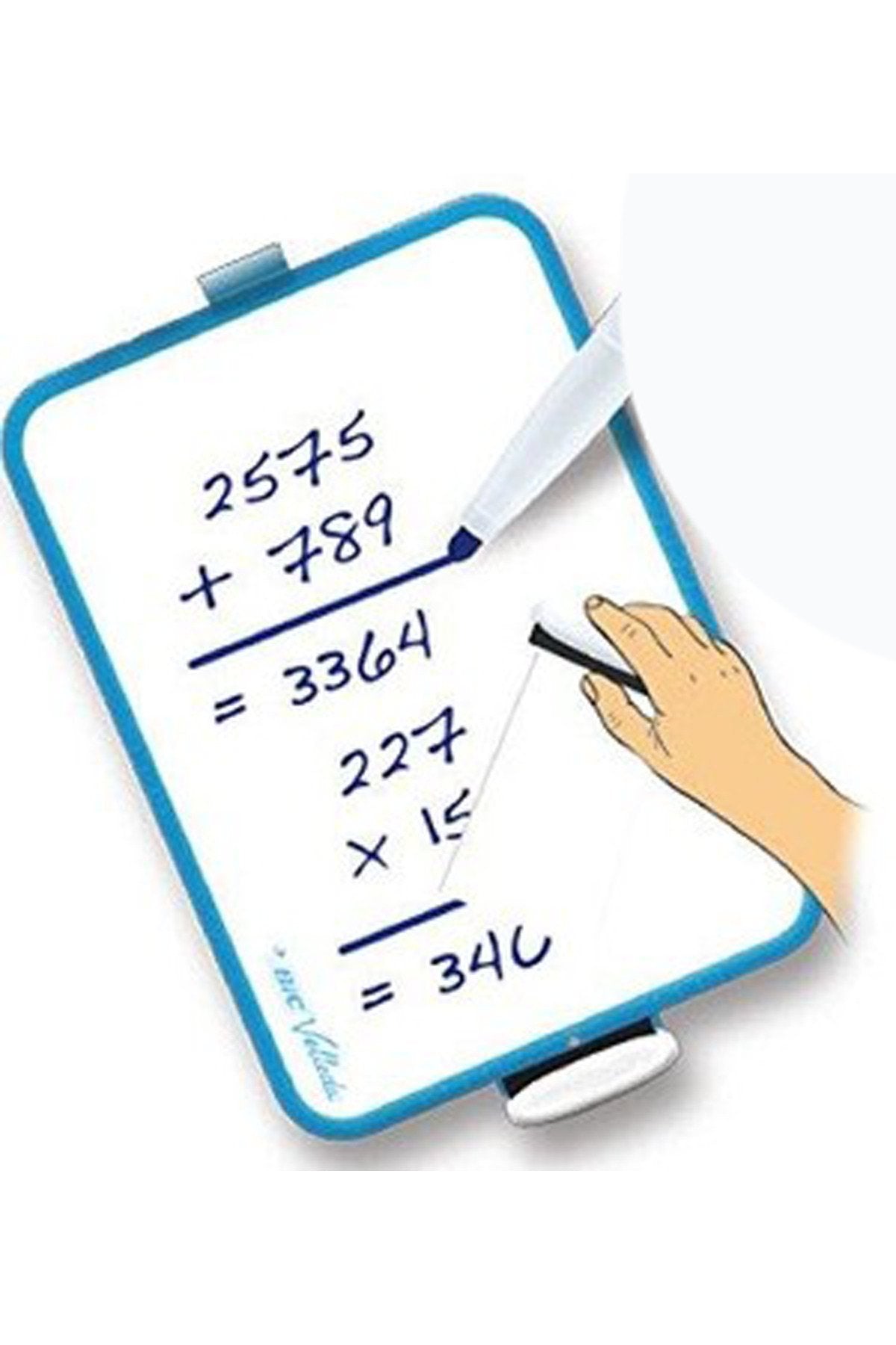 Mini Yazı Tahtası Kalem Silgi Set 17x25 cm