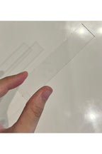 5 adet 2cm Şeffaf Pleksi çubuk kalınlık 3mm uzunluk 10cm Cam Görünümlü Pleksi Akrilik Mika