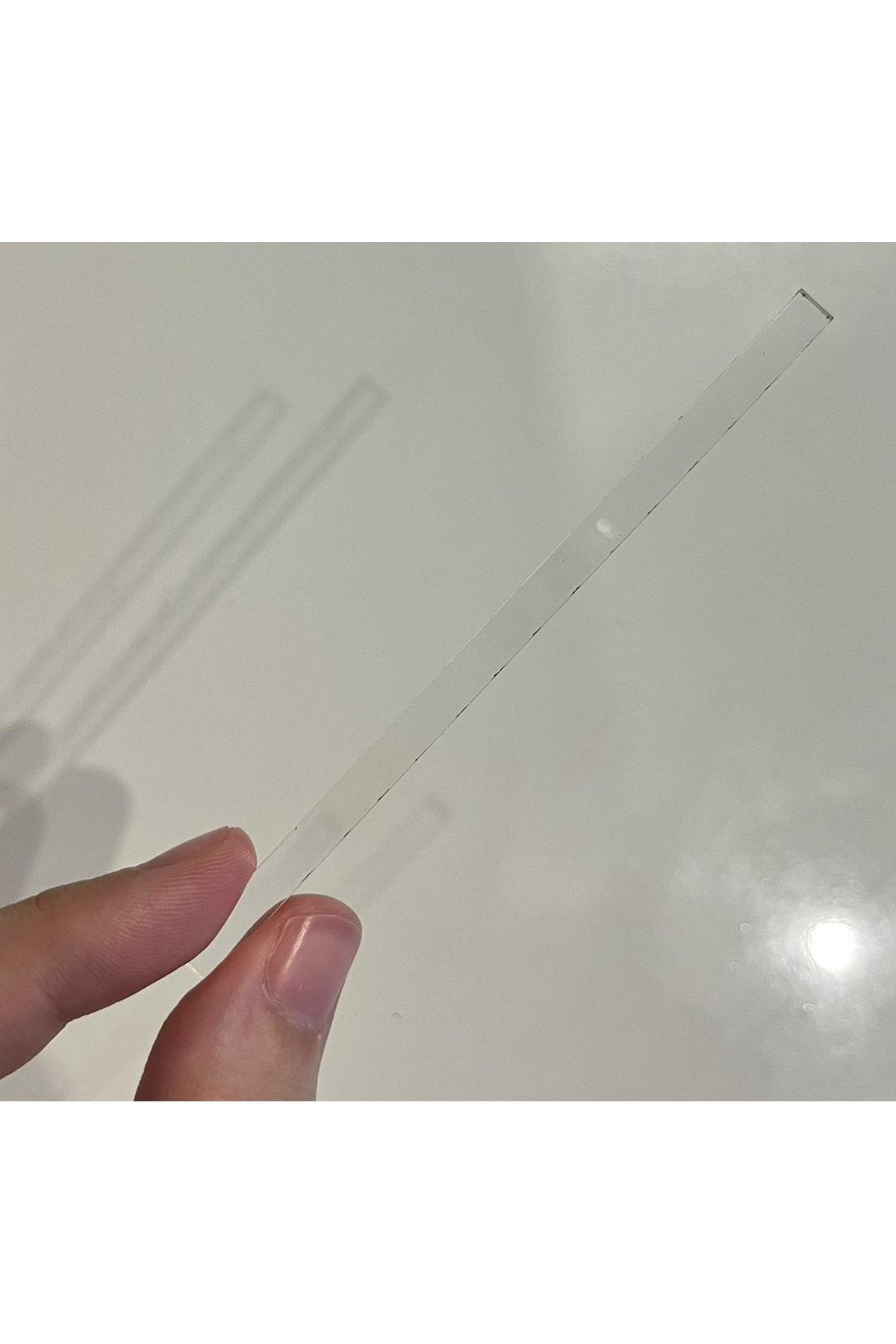 20 adet 5x3 mm çubuk 10cm uzunluk Şeffaf Pleksi Levha Cam Görünümlü Pleksi Akrilik Mika