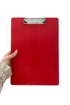 Ahşap Sekreterlik A4 Kapaksız Sekreterlik Sekreter Dosyası Notluk Kırmızı