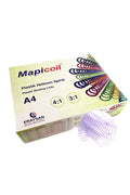 Coil 4:1 Plastik Helezon Spiral 22mm Şeffaf 50 Ad. 48 Lop