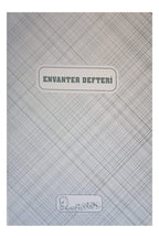 Envanter Defteri Karton Kapak