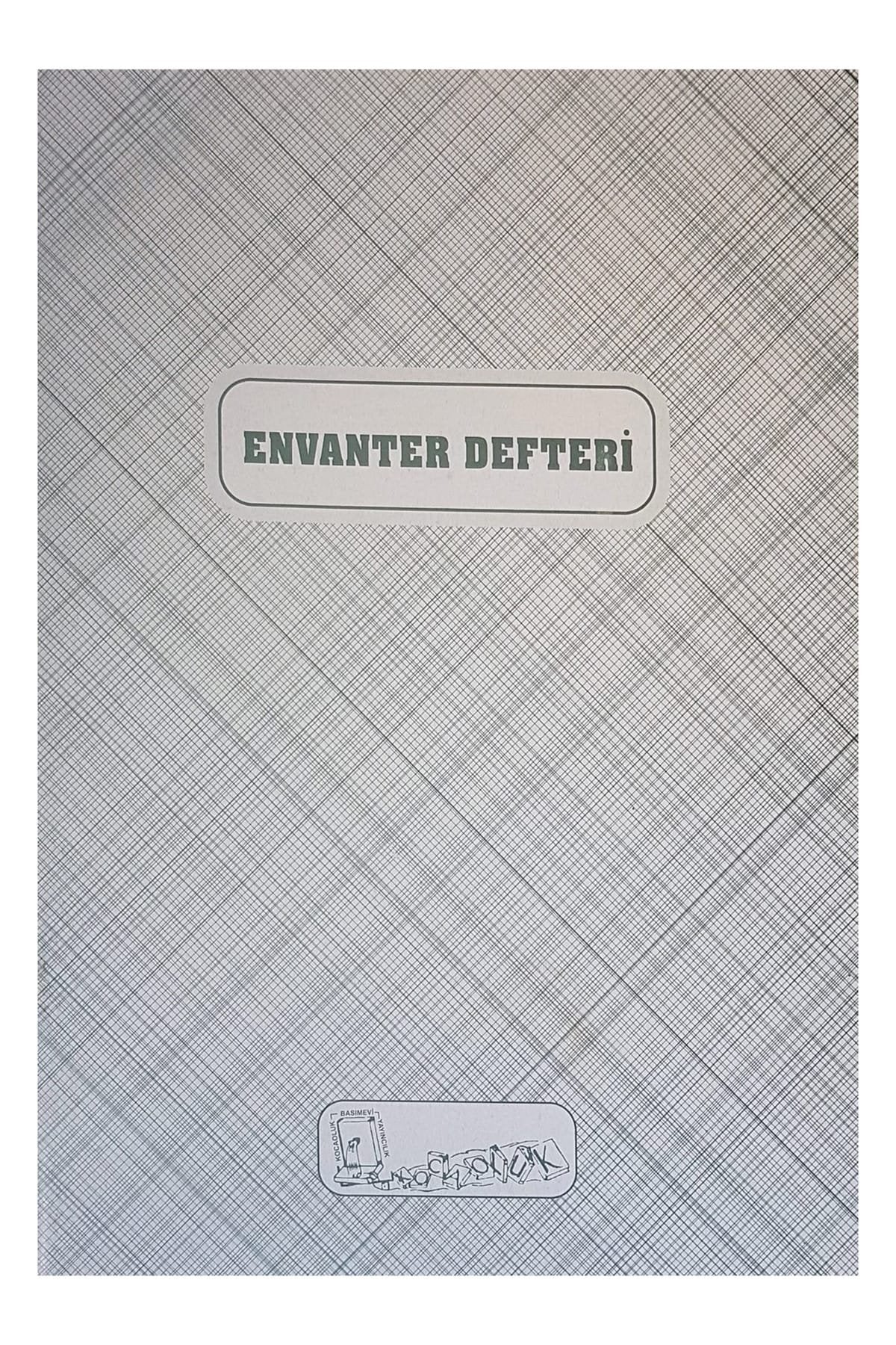 Envanter Defteri Karton Kapak