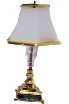 Maket ışıklı Abajur Lamba 1:20 Ölçek 4 cm 9v pil ve pil yatağı set altın renk