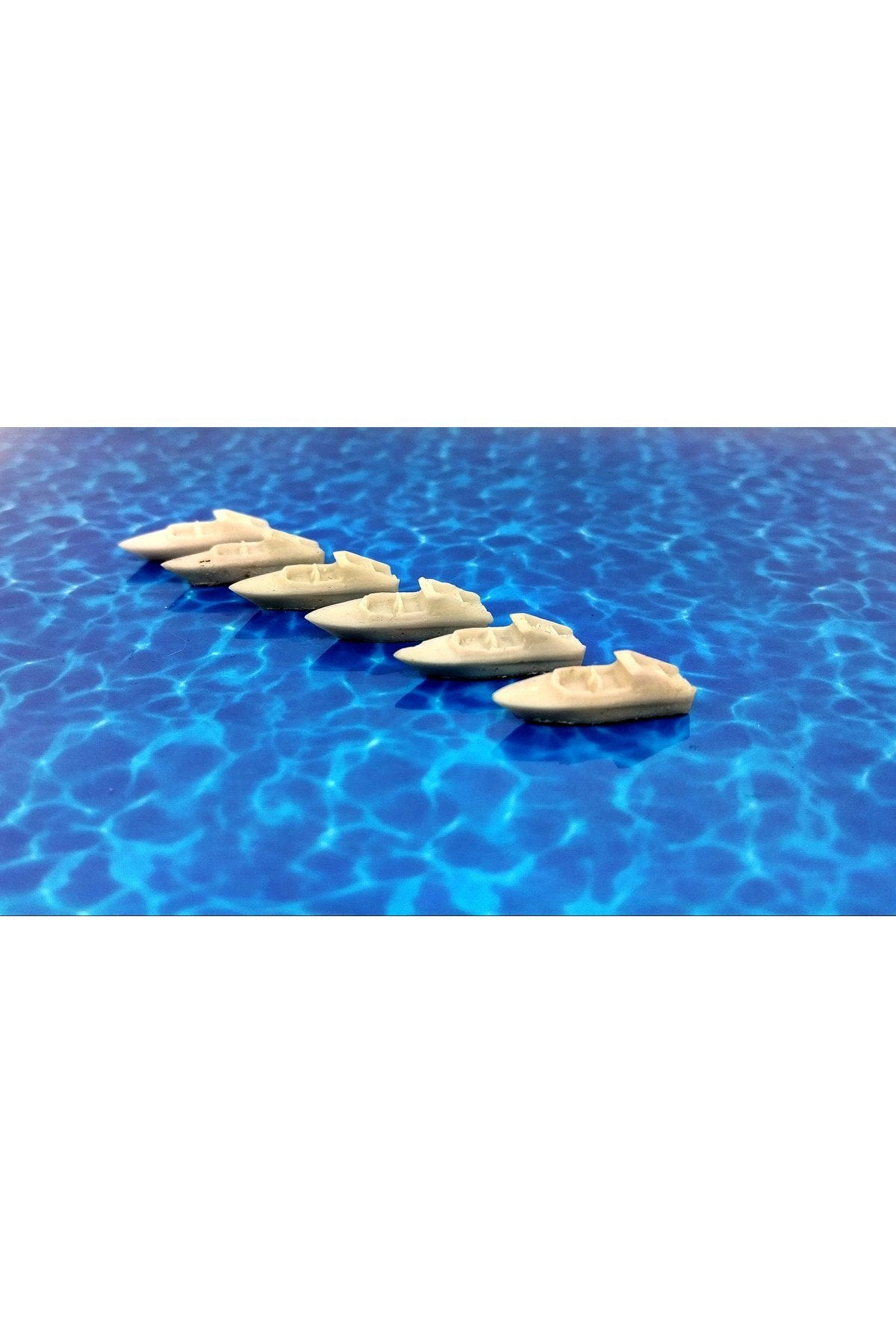 3 adet maket tekne 2cm