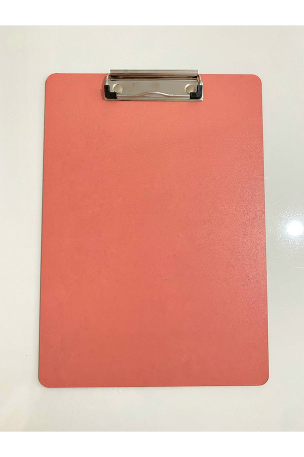 ahşap Sekreterlik A4 Kağıt Tutucu Dosya Sekreterlik Notluk pembe