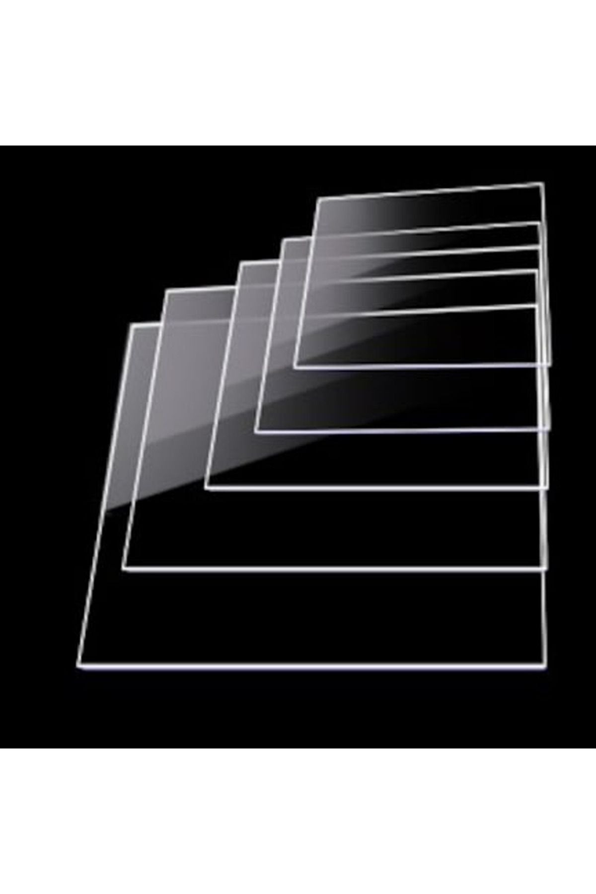 3mm Şeffaf Pleksi Levha Cam Görünümlü Pleksi Akrilik Mika Levha Pleksiglass Plexiglass