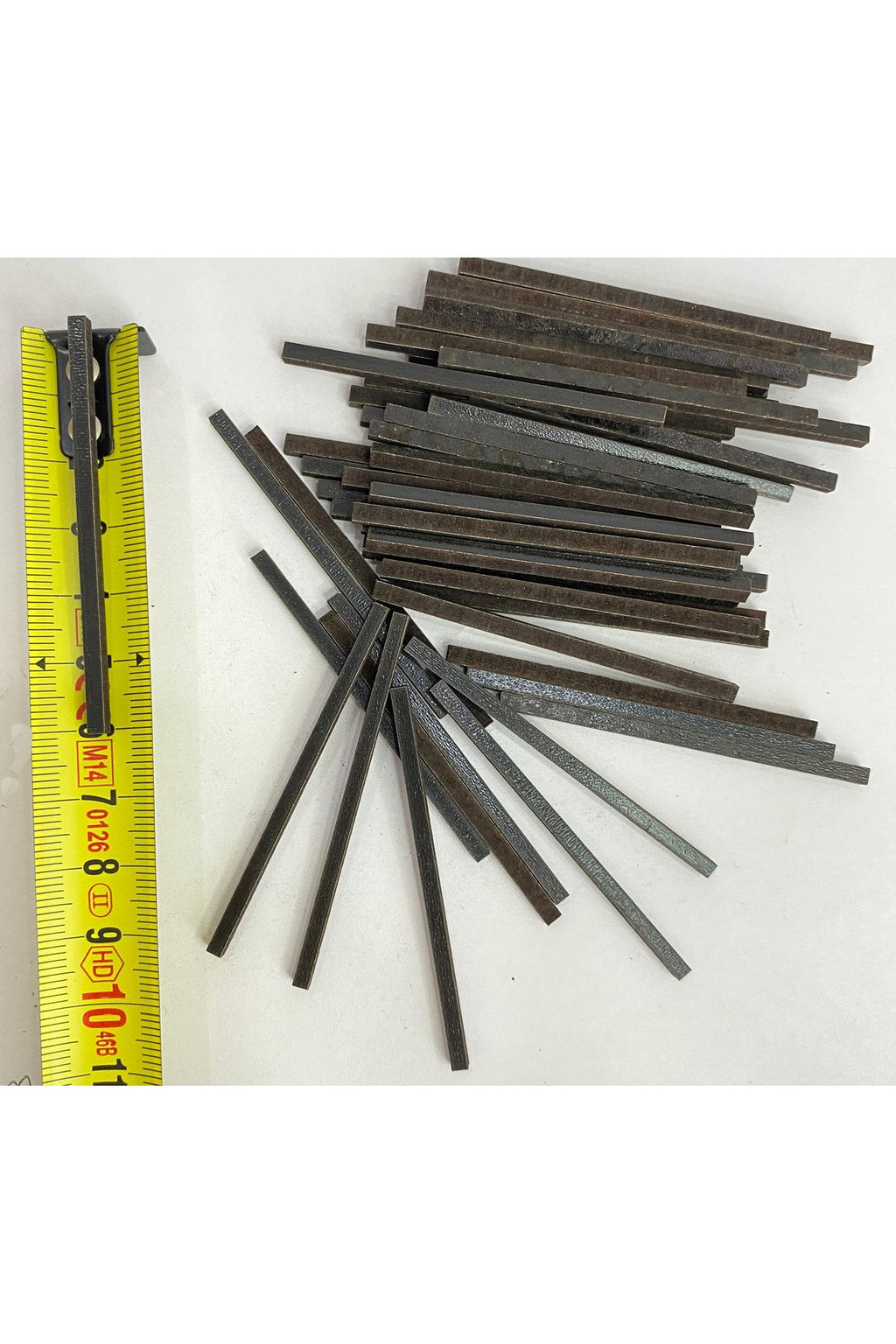 3x3mm kare siyah mdf çubuk 6cm uzunluk 50 li paket