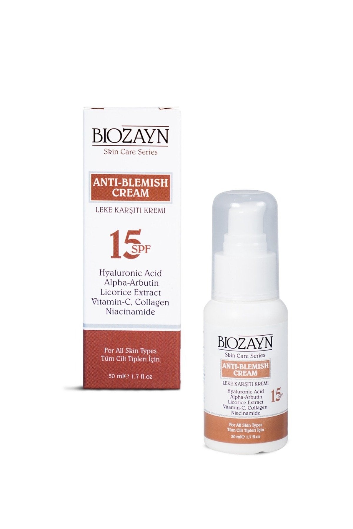 Leke Karşıtı Krem 15 Spf