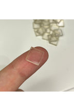 50 adet 1cm kare 3mm kalınlığında Şeffaf Pleksi Cam Görünümlü Pleksi Akrilik Mika Pleksiglass