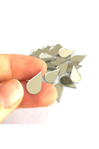 1,5cm Su damlası gümüs Renk Mozaik Ayna 50 Adet