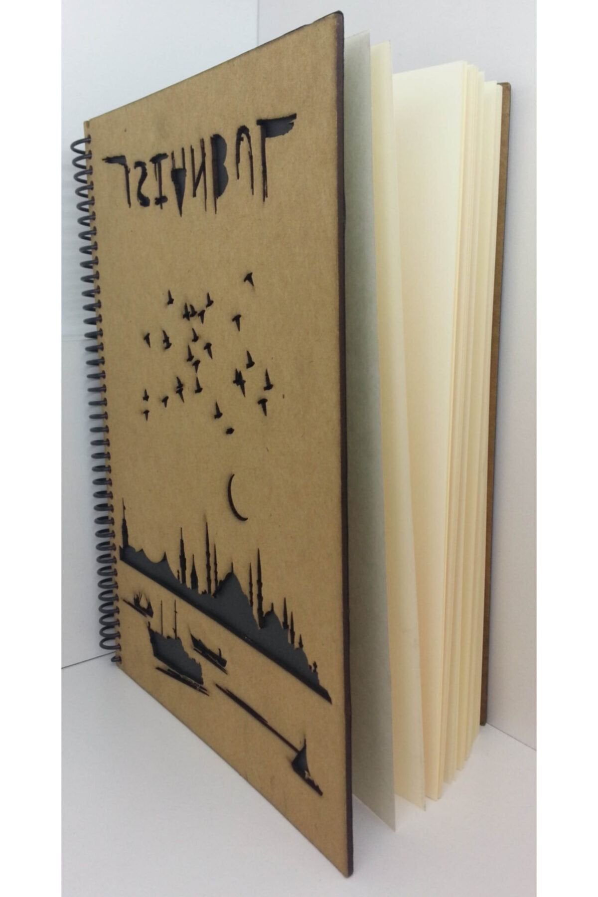 Premium Tasarım Defter Sert Kapak 80 Yaprak 17x24 Cm