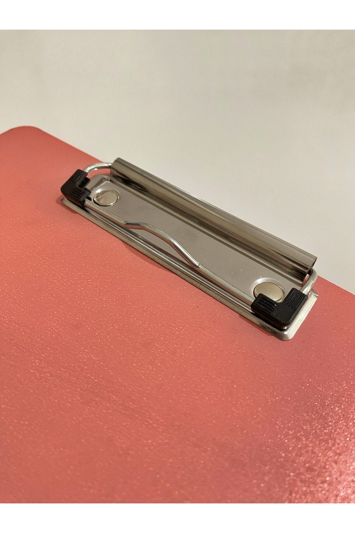 ahşap Sekreterlik A4 Kağıt Tutucu Dosya Sekreterlik Notluk pembe