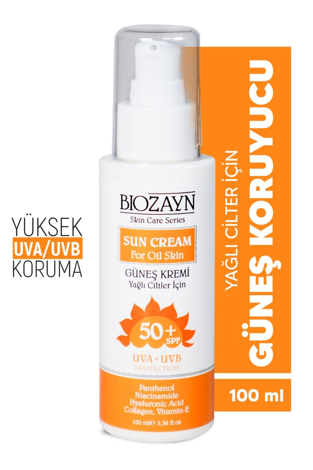 Güneş Kremi 50+spf Yüksek Koruma (yağlı Cilt Tipi)