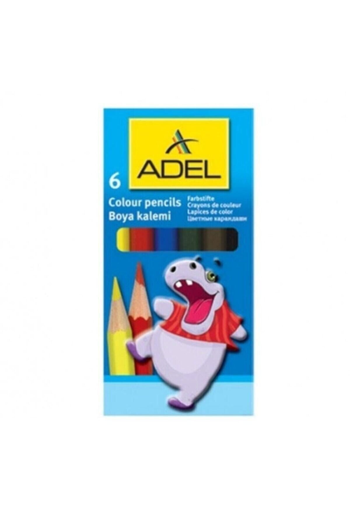 /KURU BOYA 6 RENK KISA BOY