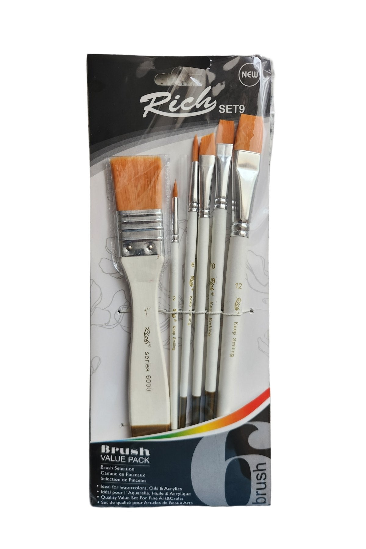 Keep Smile 6'lı Zemin Fırçalı Set 9