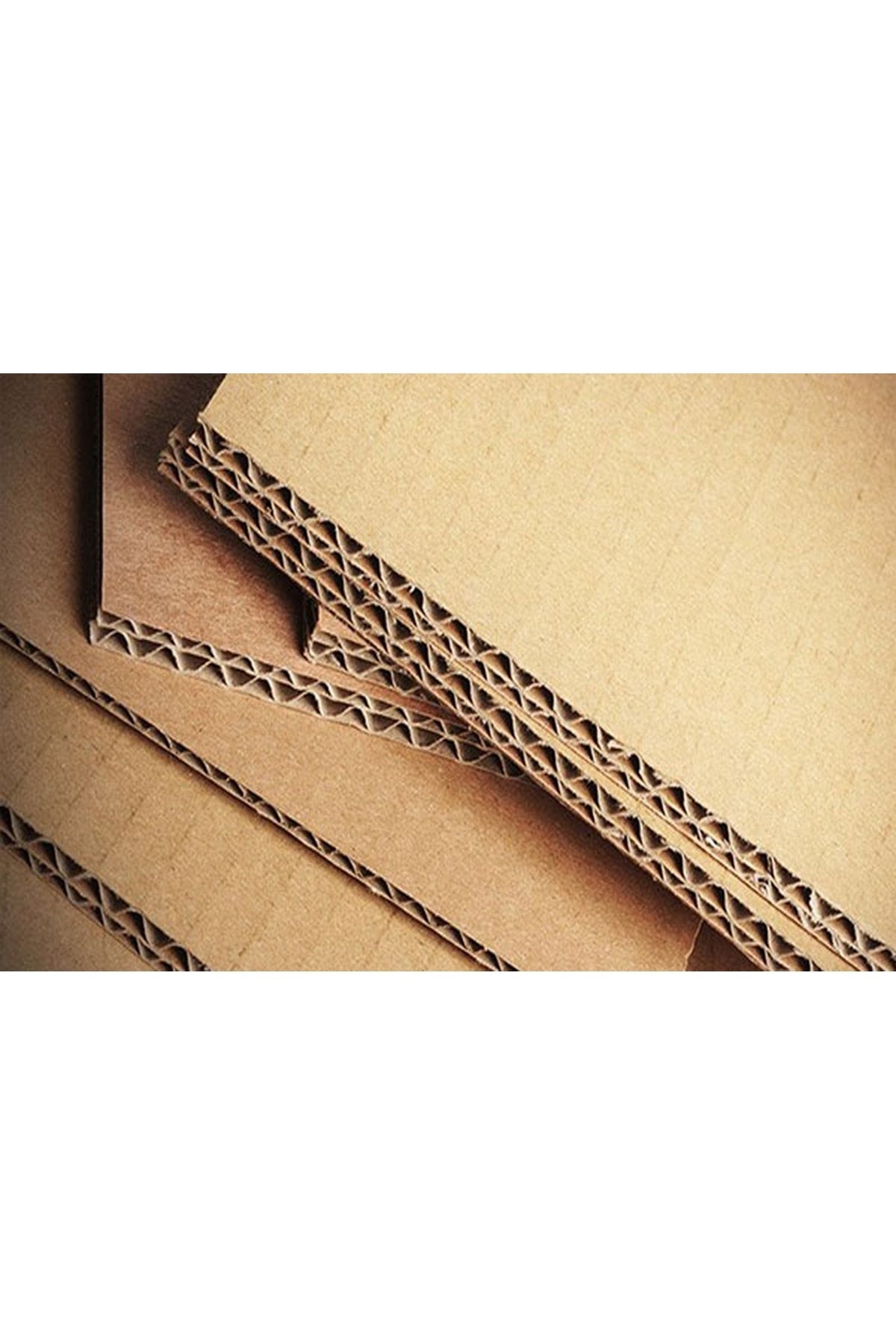 3mm 50x70 Oluklu Mukavva Karton 10 Lu Paket Proje Kartonu