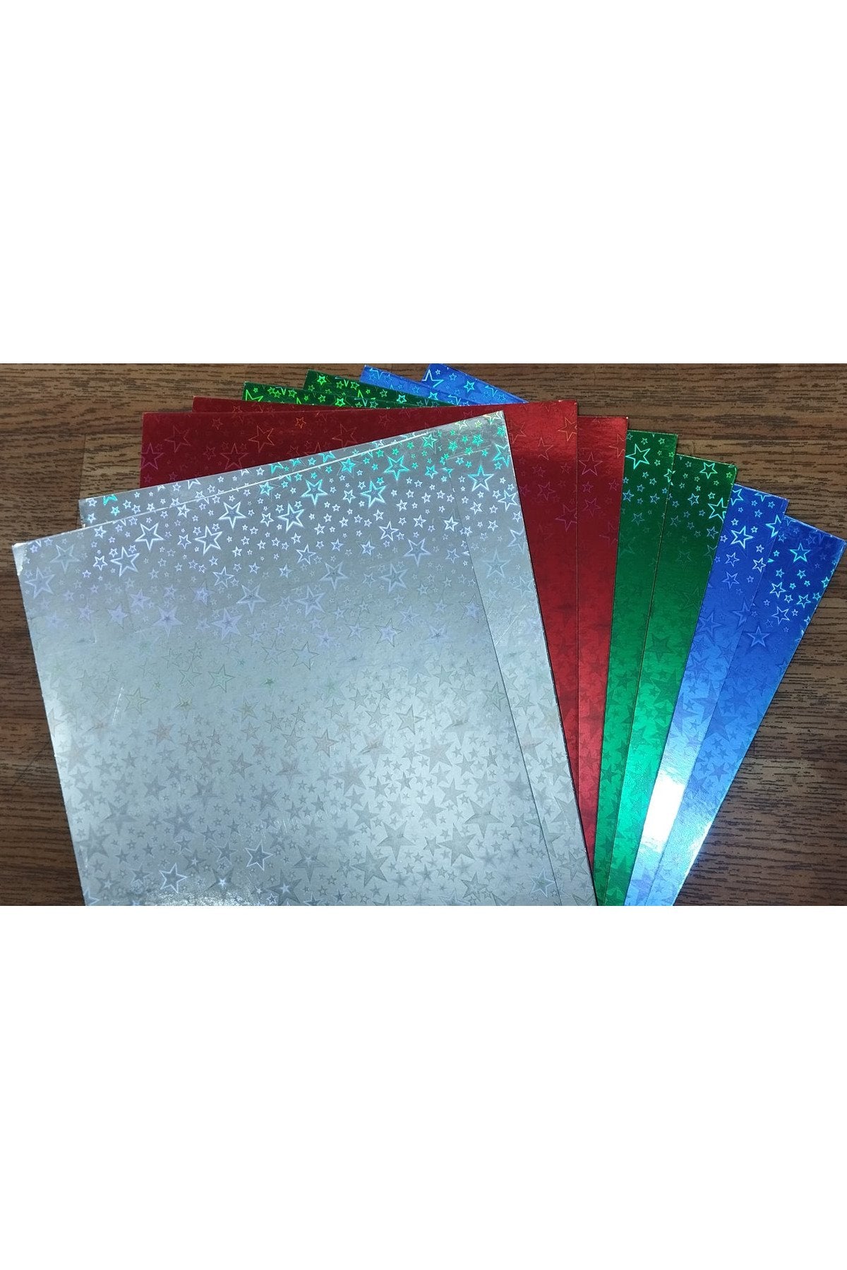 hologramlı karton 25x35cm 8li paket