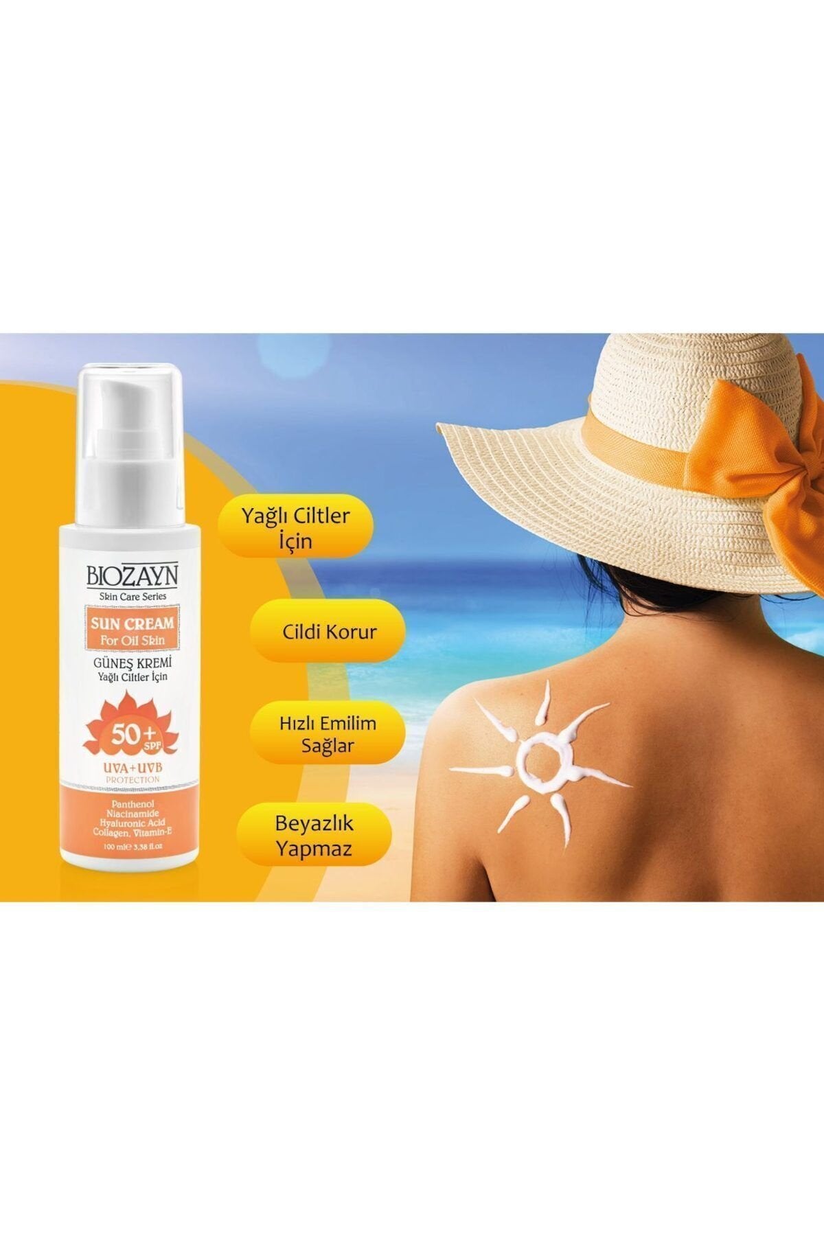 Güneş Kremi 50+spf Yüksek Koruma (yağlı Cilt Tipi)