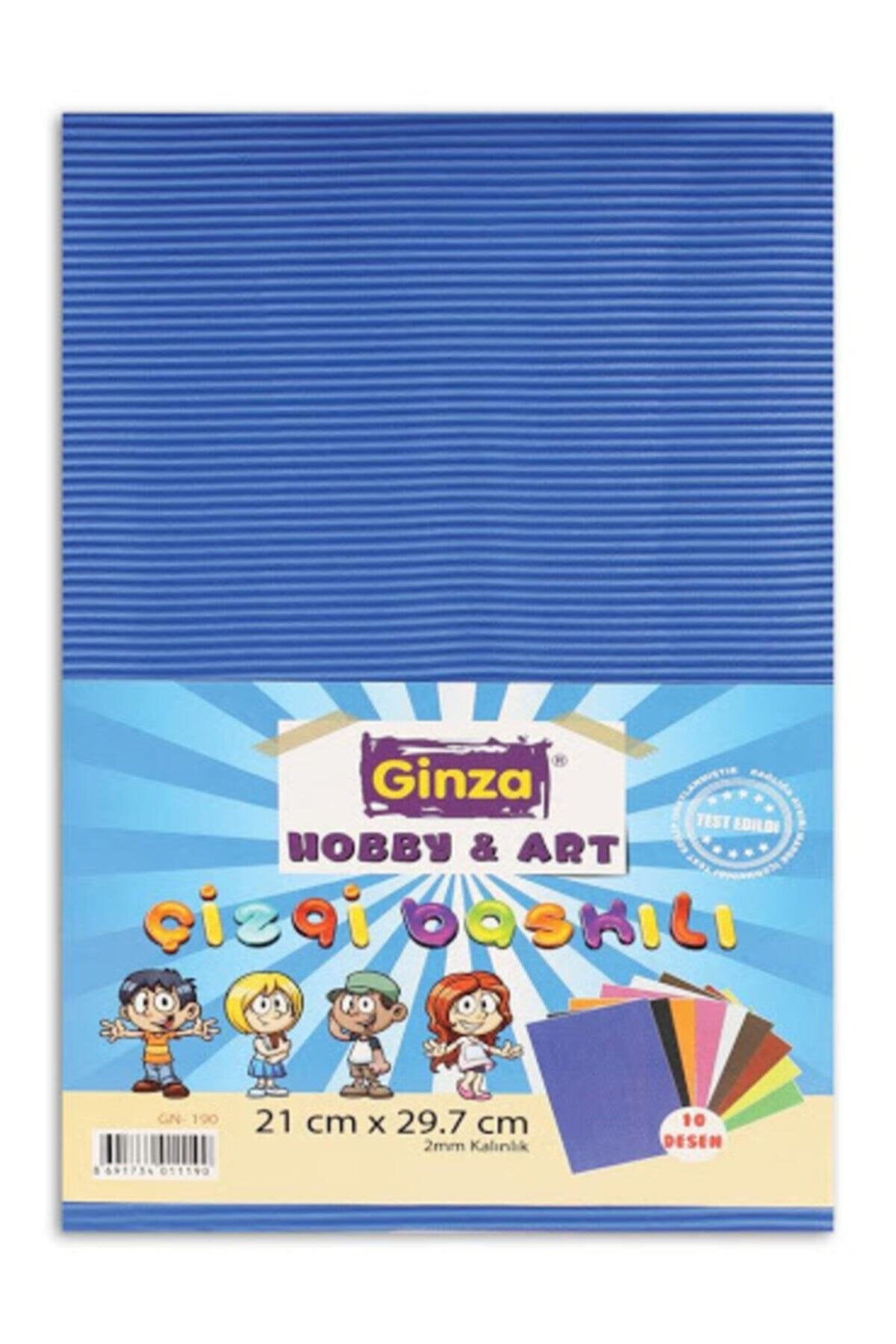 Çizgi Baskılı Eva (10'lu Paket)