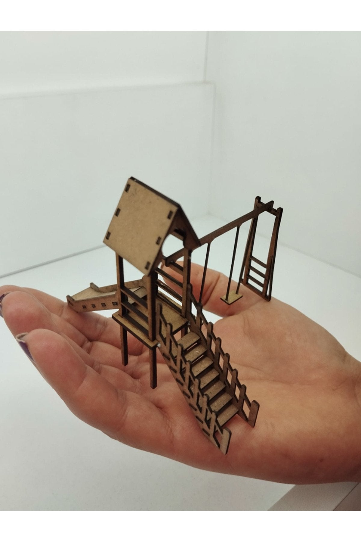 maket oyun parkı 1:50 ölçek