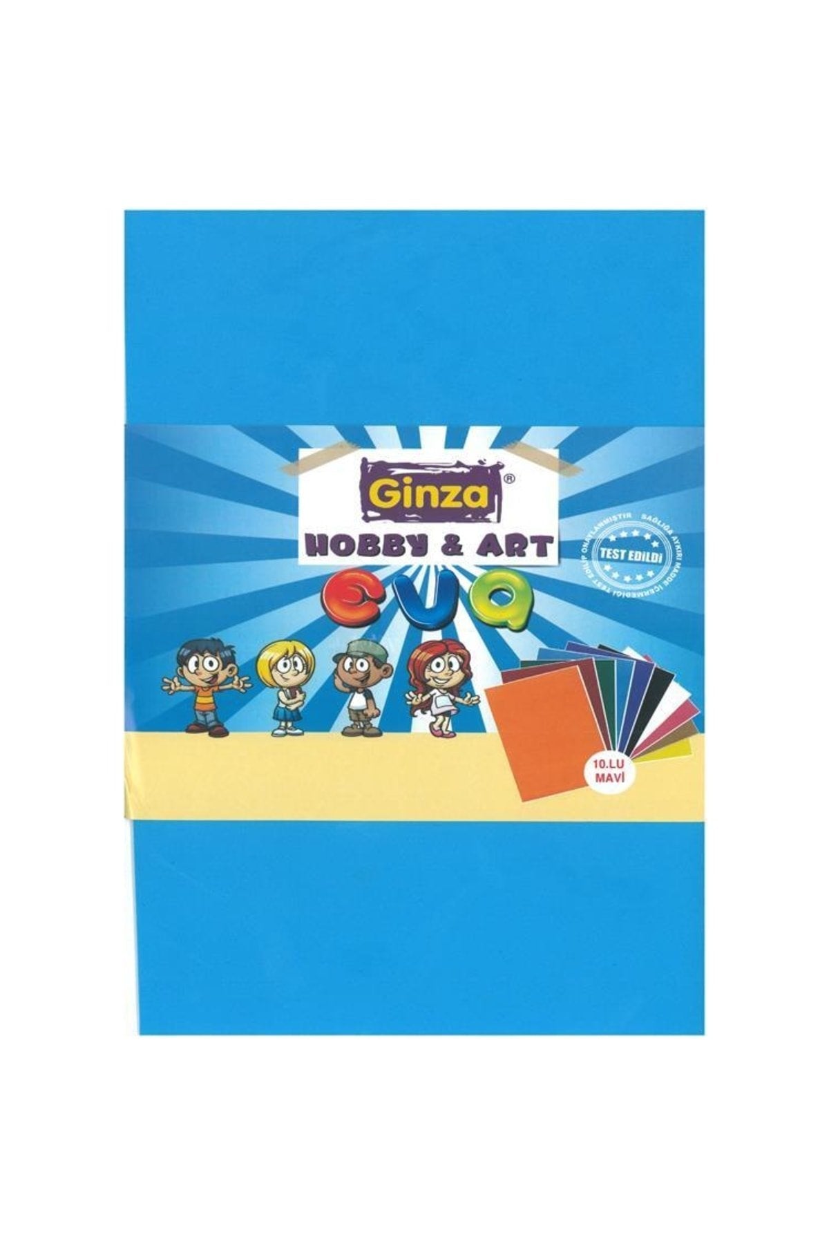 ' Eva Klasik (a4) Mavi 10'lu Gn-845