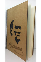 Premium Tasarım Defter Sert Kapak 80 Yaprak 17x24 Cm