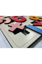 Ahşap Rakam Puzzle Oyunu Öğretici Oyunlar