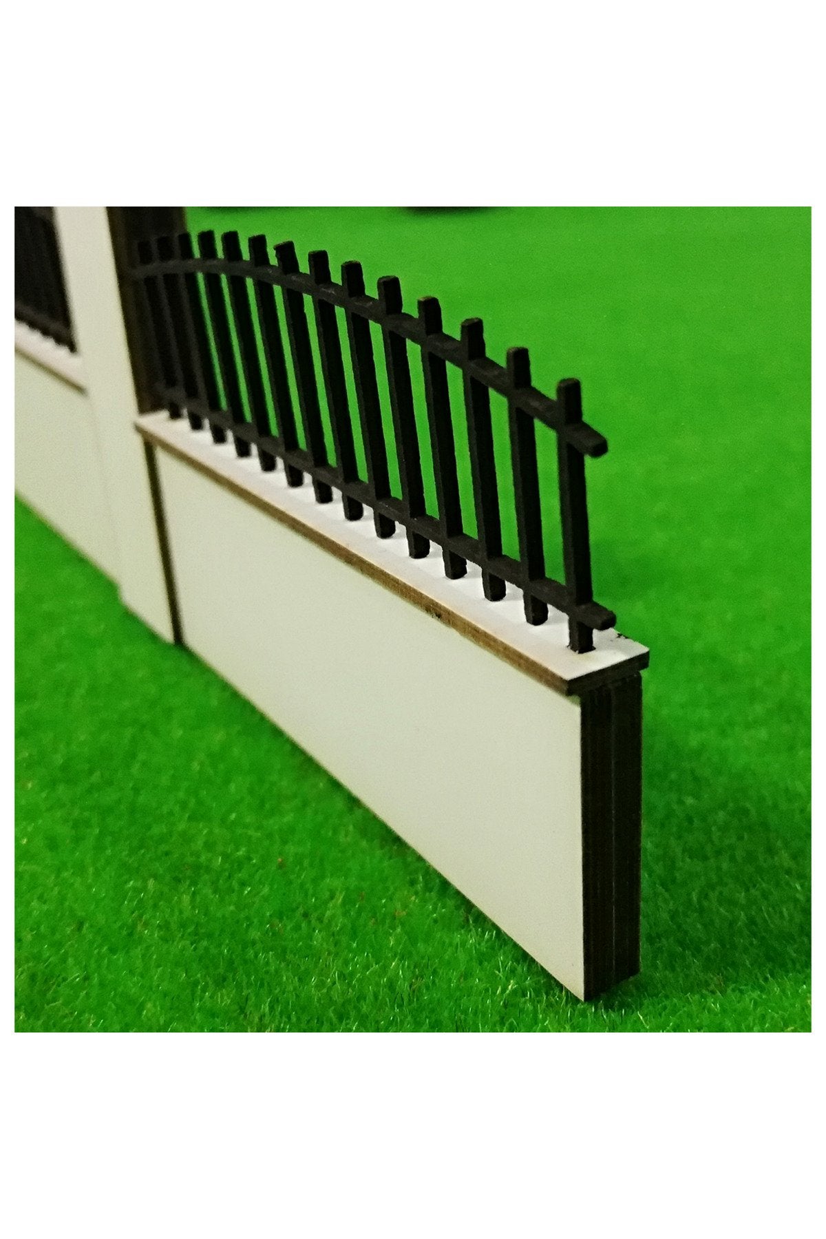 maket çevre duvarı çit 1/50 ölçek
