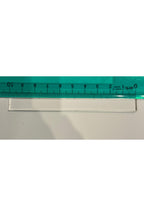 10 adet 1cm Şeffaf Pleksi çubuk kalınlık 3mm uzunluk 10cm Cam Görünümlü Pleksi Akrilik Mika