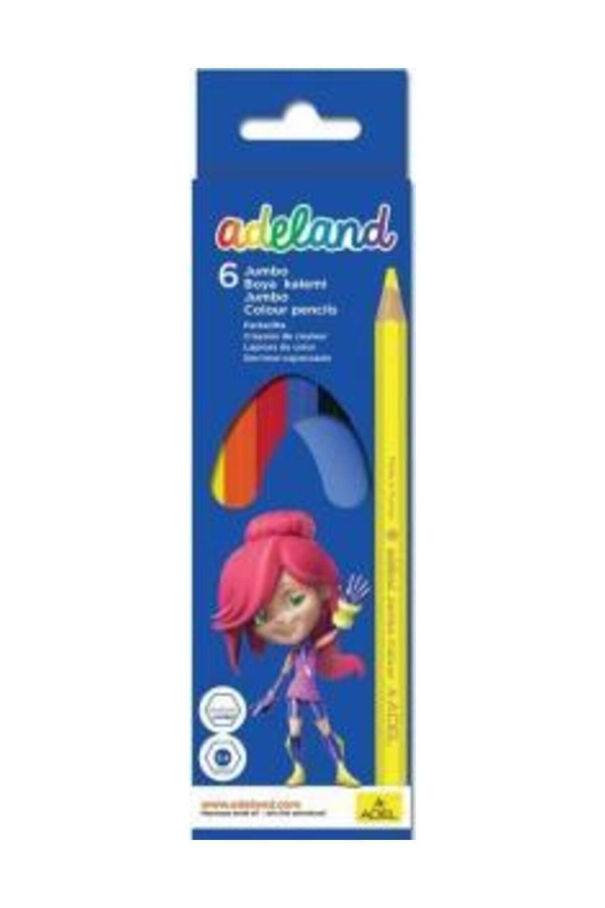 Kuru Boya Tam Boy Hexa Jumbo Karton Kutu 6 Renk 211 2335 100