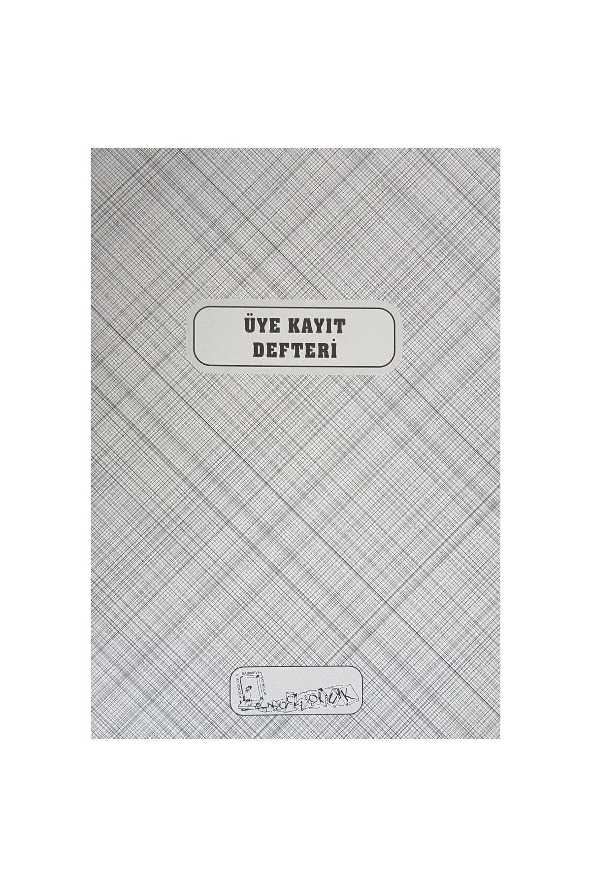 Üye Kayıt Defteri Karton Kapak
