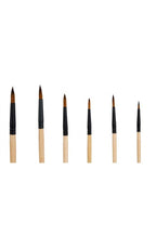 Yuvarlak Uç Fırça Seti 6'lı