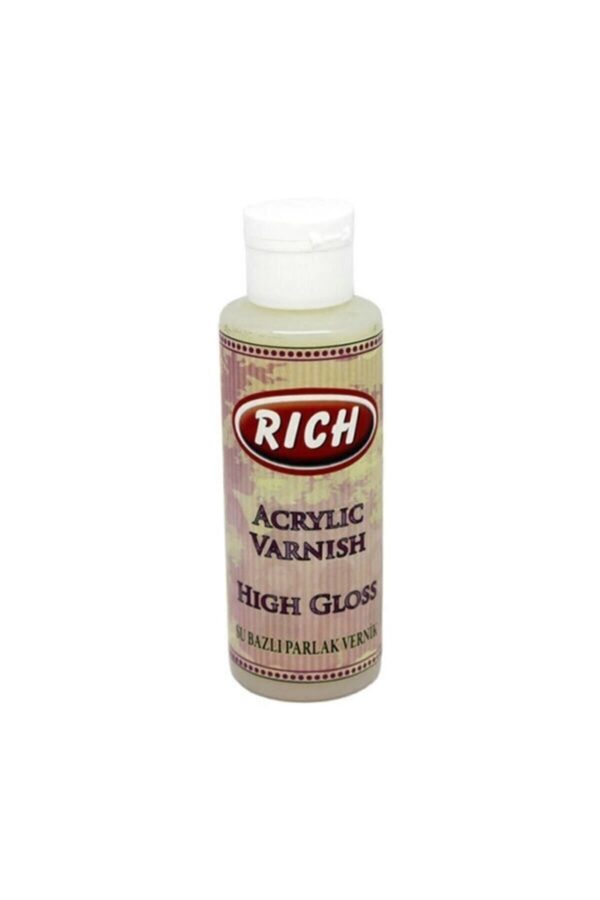 Su Bazlı High Gloss Parlak Vernik 120 cc Su Bazlı High Gloss Parlak Vernik 120 cc