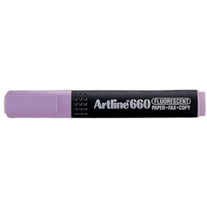 Ek- 660 Kesik Uç 1.0-4.0mm Hıghlıghter Fosforlu Kalem Purple