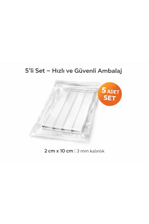 5 adet 2cm Şeffaf Pleksi çubuk kalınlık 3mm uzunluk 10cm Cam Görünümlü Pleksi Akrilik Mika 5 adet 2cm Şeffaf Pleksi çubuk kalınlık 3mm uzunluk 10cm Cam Görünümlü Pleksi Akrilik Mika