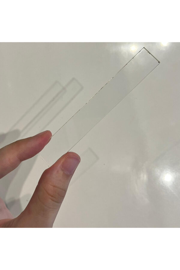 5 adet 1,5cm Şeffaf Pleksi çubuk kalınlık 3mm uzunluk 10cm Cam Görünümlü Pleksi Akrilik Mika 5 adet 1,5cm Şeffaf Pleksi çubuk kalınlık 3mm uzunluk 10cm Cam Görünümlü Pleksi Akrilik Mika