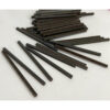 3x3mm kare siyah mdf çubuk 6cm uzunluk 50 li paket 3x3mm kare siyah mdf çubuk 6cm uzunluk 50 li paket