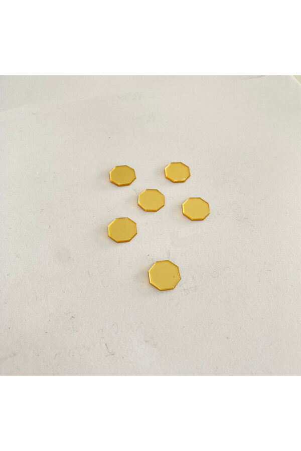 1cm Sekizgen Altın Renk Pleksi Yapışkanlı Mozaik Ayna 100 Adet 1cm Sekizgen Altın Renk Pleksi Yapışkanlı Mozaik Ayna 100 Adet